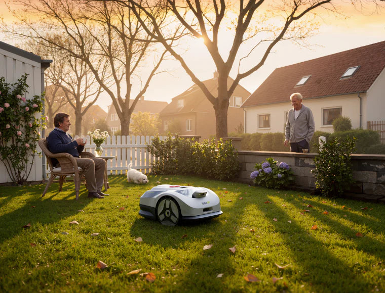 This Christmas, Gift Your Parents Something They Actually Need: Prevent Lawn Mowing Back Pain