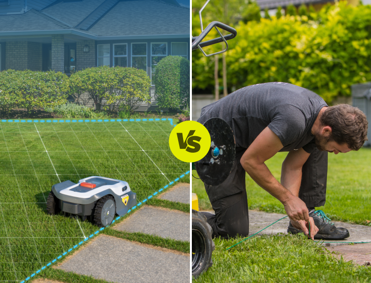Boundary-Free vs. Wired Robotic Mowers: Which Saves More Time and Money?