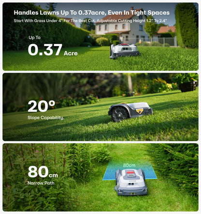 RoboUP TM01 T1200Pro Robot Lawn Mower