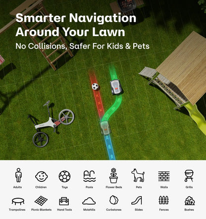 RoboUP TM01 T1200Pro Robot Lawn Mower