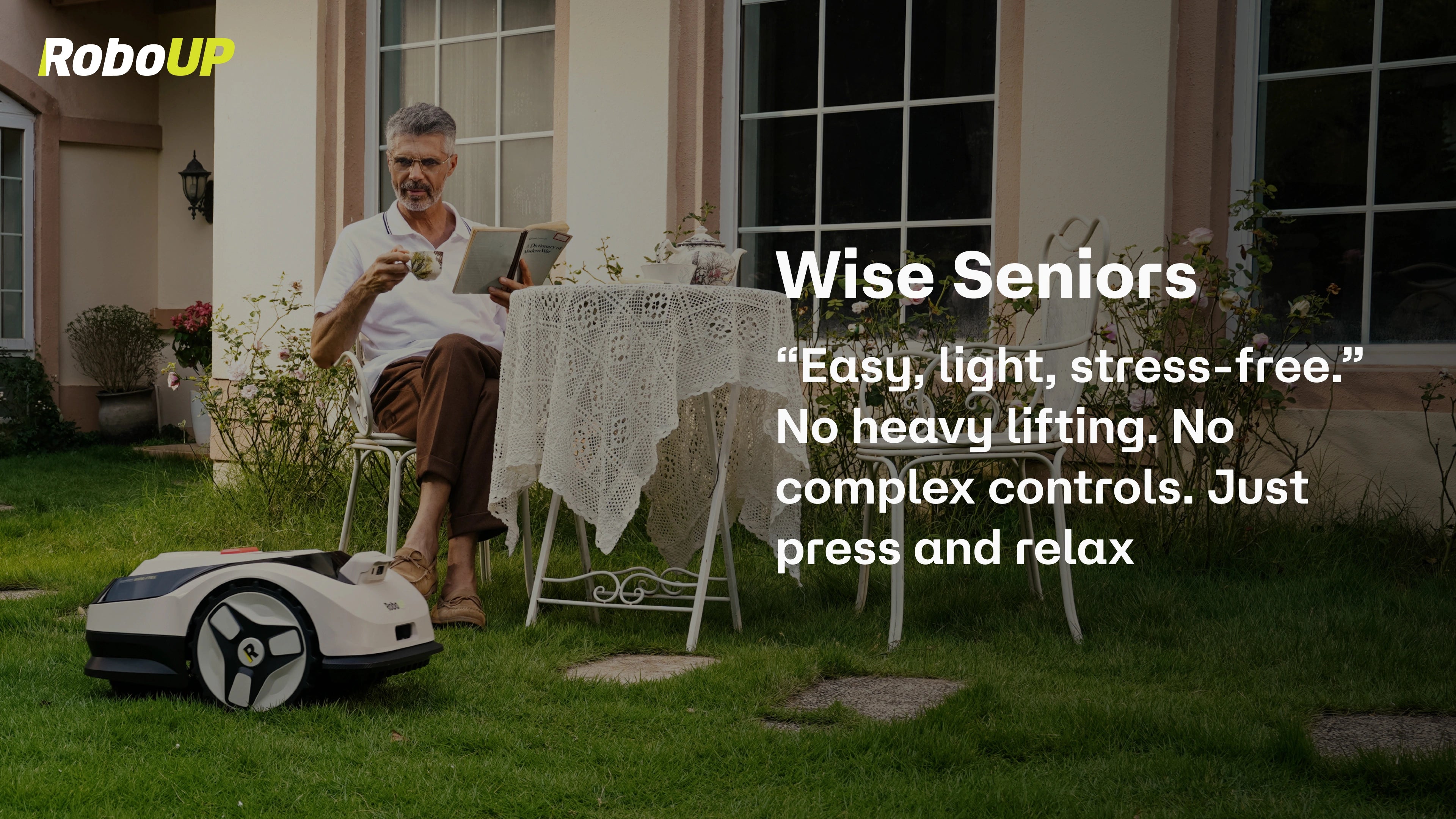 Load video: Tristan's Smartes Heim tests the RoboUP Raccoon 2 SE, the AI-driven robot mower that works without boundary wires or antennas. From setup and mowing modes to obstacle detection and slope performance, here's how it performs in real-world conditions.