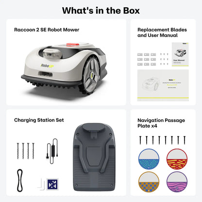 RoboUP Raccoon 2 SE Robot Lawn Mower