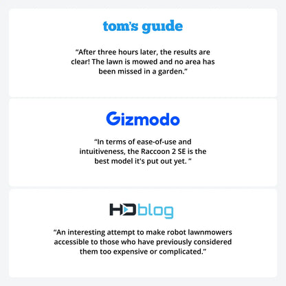 RoboUP Raccoon 2 SE Robot Lawn Mower