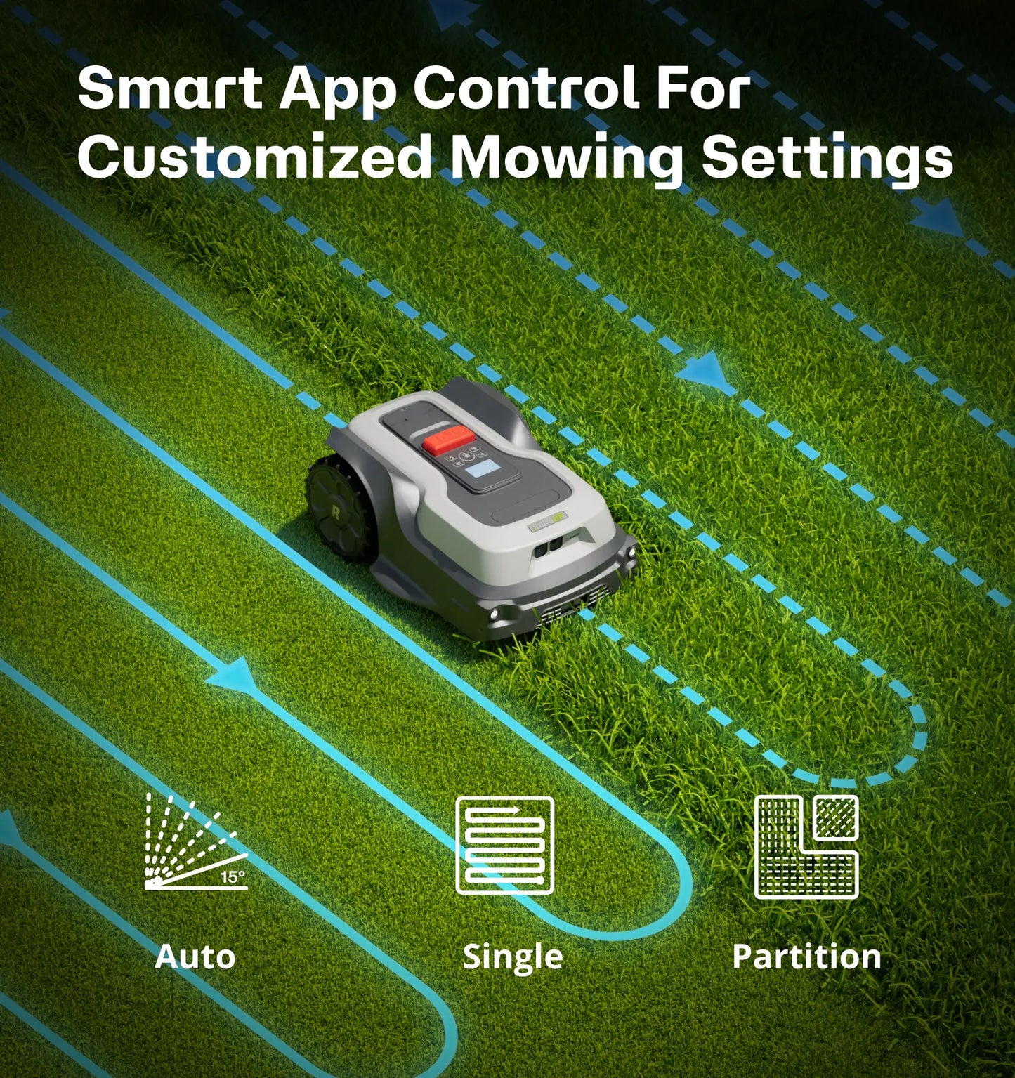 RoboUP TM01 T1200Pro Robot Lawn Mower