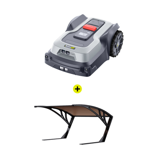 RoboUP TM01 T1200 Pro 2025 Robot Mower+Garage
