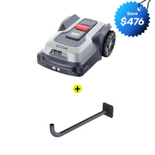 RoboUP TM01 T1200 Pro 2025 Robot Mower + RTK Wall Mounting Rod