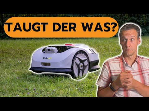 Load video: Tristan&#39;s Smartes Heim tests the RoboUP Raccoon 2 SE, the AI-driven robot mower that works without boundary wires or antennas. From setup and mowing modes to obstacle detection and slope performance, here&#39;s how it performs in real-world conditions.
